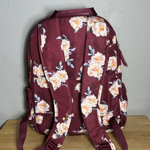 Vera Bradley Campus Backpack in Bloom and Branches NWT Performance Twill - Picture 2 of 12